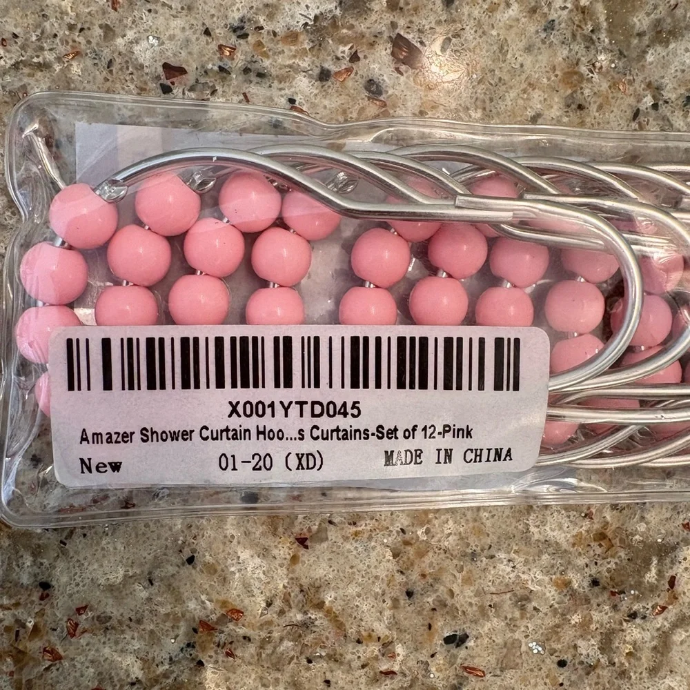 🆕Amazer|Shower Curtain Hooks